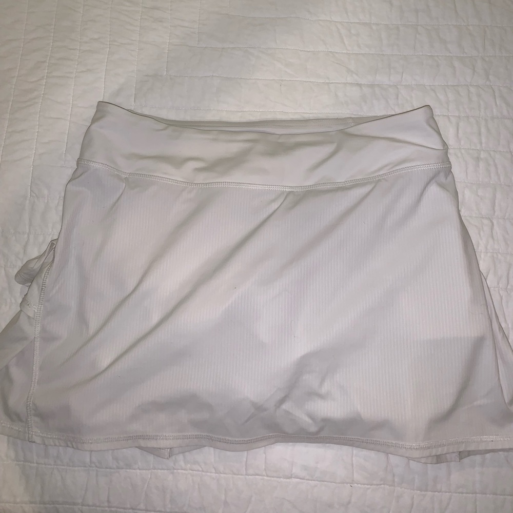 White Lululemon Skort